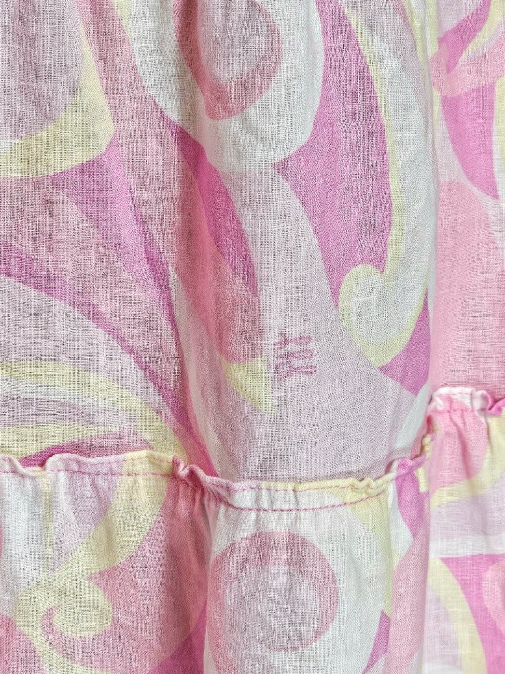 Hill House Ellie Nap Dress Pink Print Smocked Midi Dress Size M - Picture 9 of 10